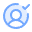 user-circle-check-duotone